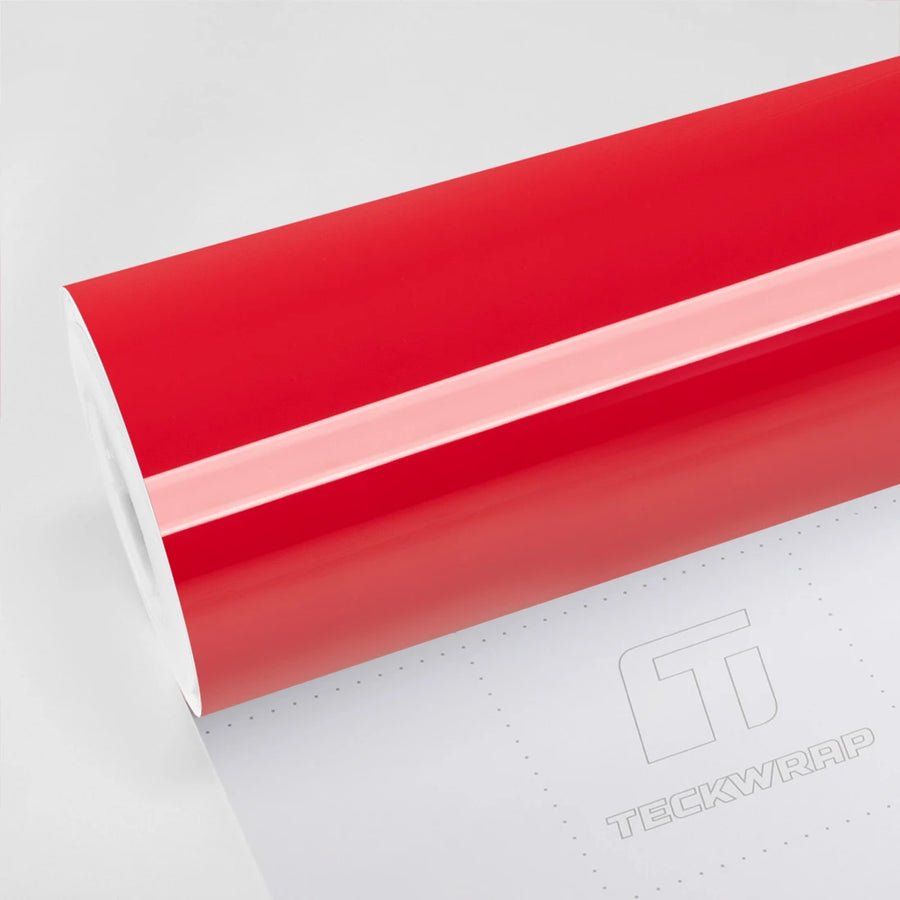 TeckWrap Inferno Red Gloss Color PPF | Car Paint Protection Film (CPX311)