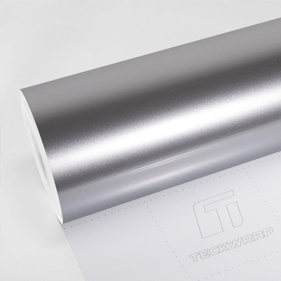 TeckWrap Stellar Silver Metallic PPF | Gloss Paint Protection Film (CPX406)