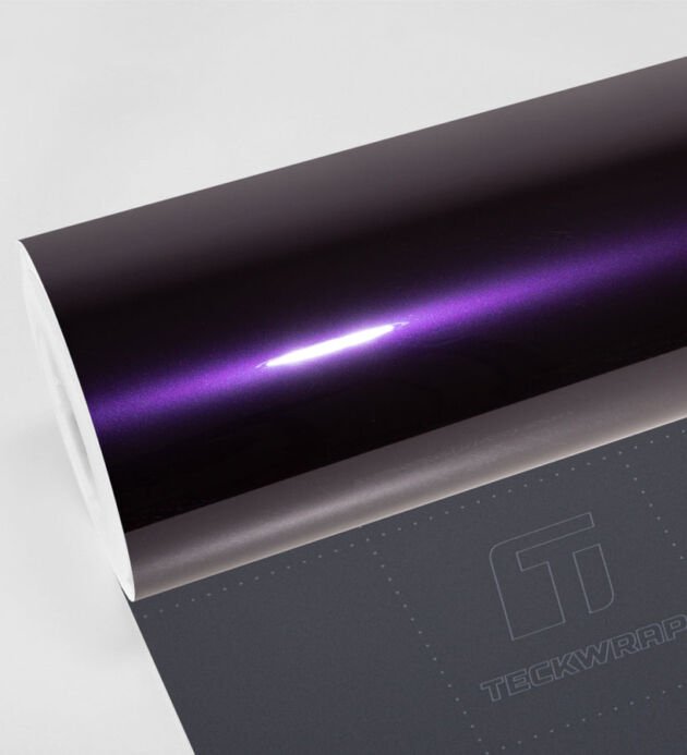 TeckWrap Phantom Purple Color-Shift PPF | Gloss Midnight Violet Paint Protection Film (CPX418)