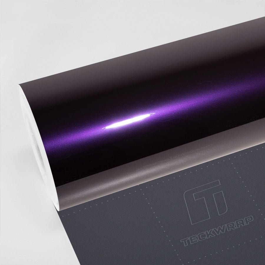 TeckWrap Phantom Purple Color-Shift PPF | Gloss Midnight Violet Paint Protection Film (CPX418)