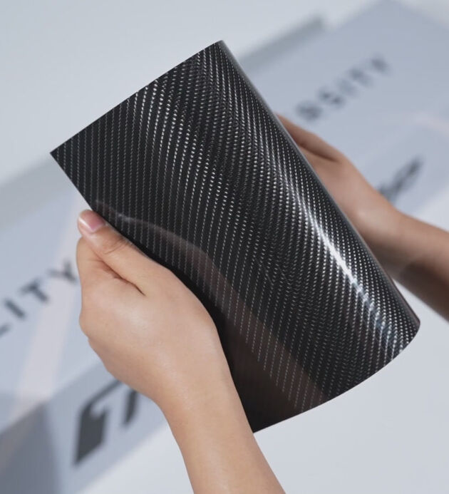 TeckWrap Sable Carbon Gloss PPF | Black Carbon Fiber Paint Protection Film (CPX601)