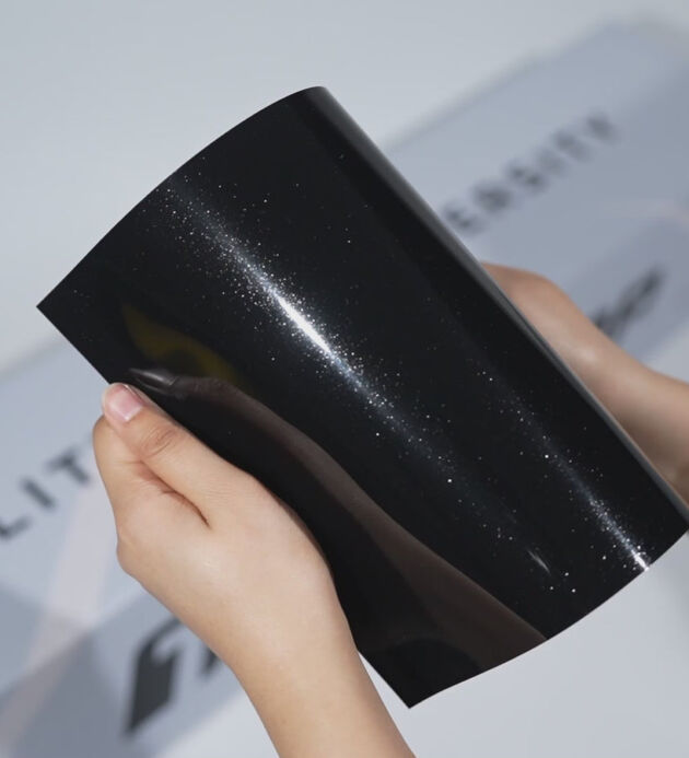 TeckWrap Luxe Black Metallic PPF | Gloss Paint Protection Film (CPX409)