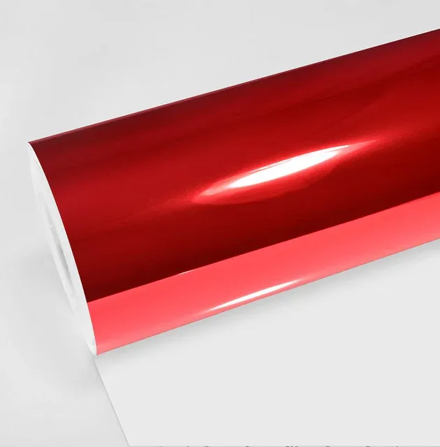 Cherry Red Chrome (CHM04-HD) Vinyl Wrap