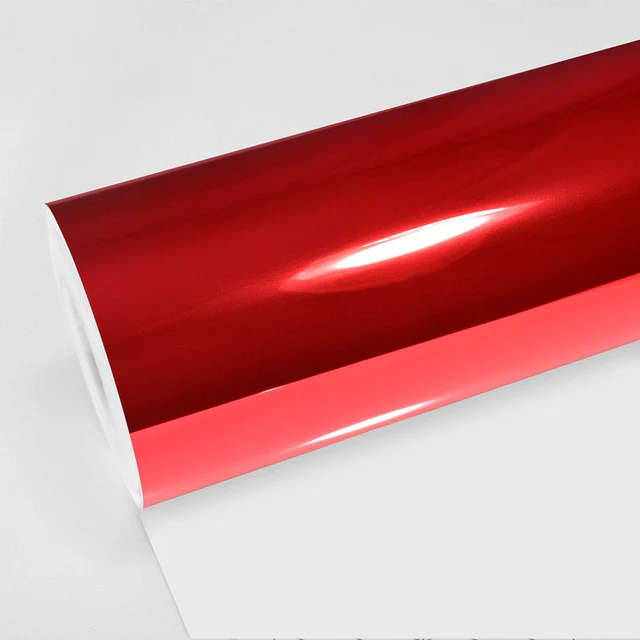 Cherry Red Chrome (CHM04-HD) Vinyl Wrap