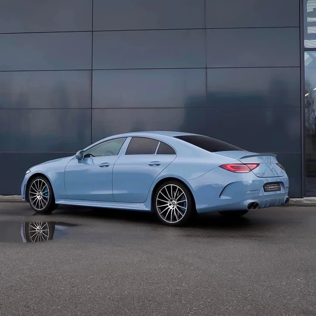 China Blue (CG22-HD) Vinyl Wrap - Image 5