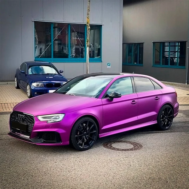 Concord Grape (VCH403-S) Vinyl Wrap on car