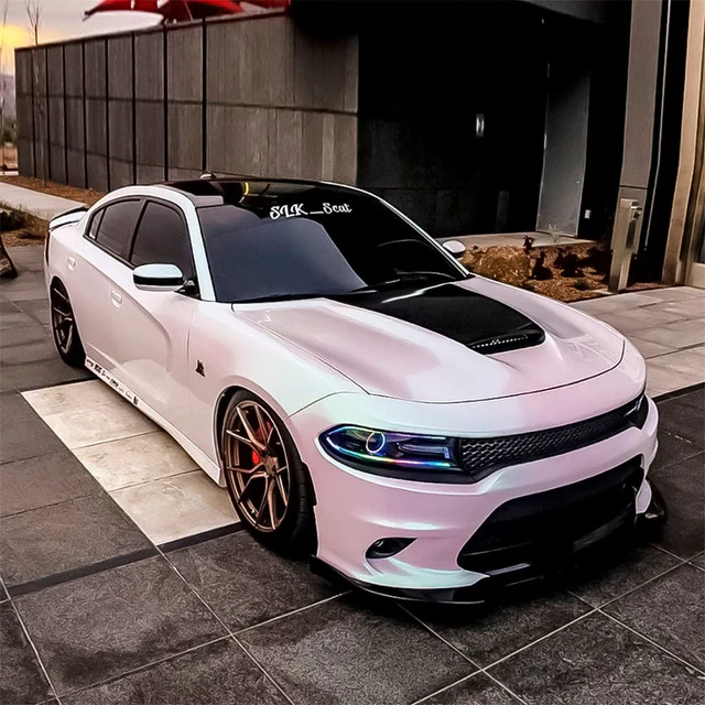 Gloss Aurora White (DCH02-HD) Vinyl Wrap - Image 2