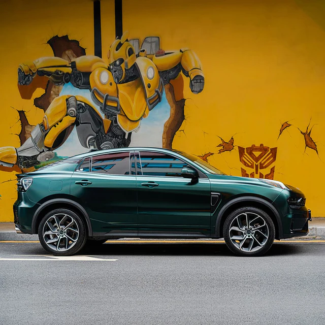 Matte Green Black Silk (HM07) Vinyl Wrap - Image 3