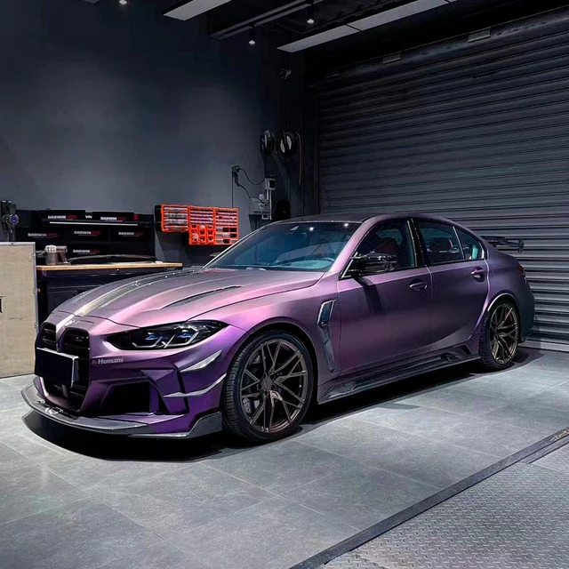 Venetian Violet (SMT03) Vinyl Wrap on car