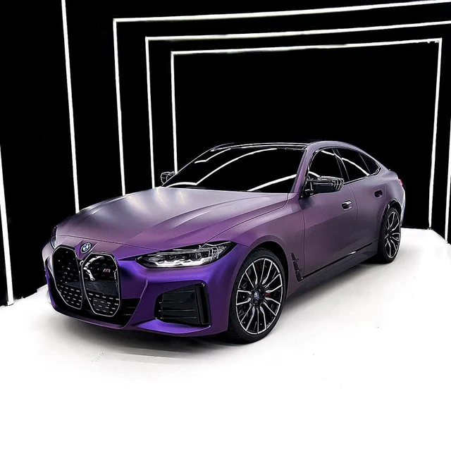 Venetian Violet (SMT03) Vinyl Wrap on car