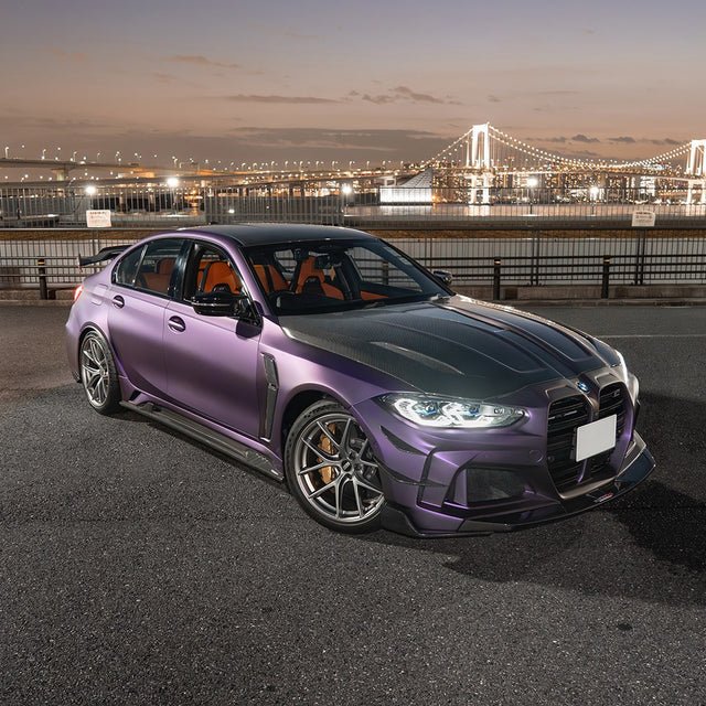 Venetian Violet (SMT03) Vinyl Wrap on car