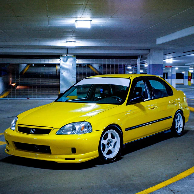 Sunray Yellow (CG44-HD) Vinyl Wrap - Image 2