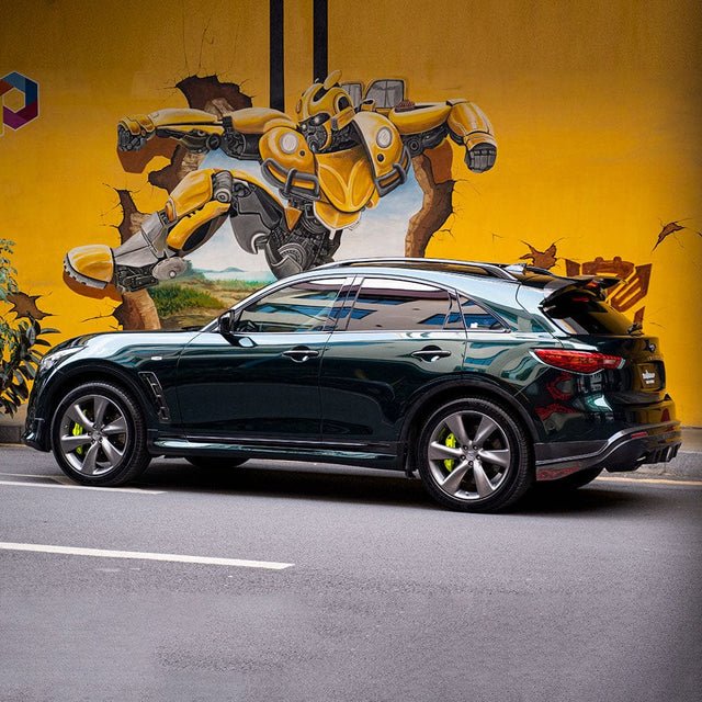 Gloss Green Black (HM07-HD) Vinyl Wrap - Image 2